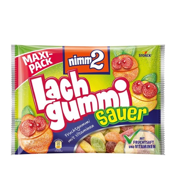 Nimm2 Lach Gummi Sauer 376g