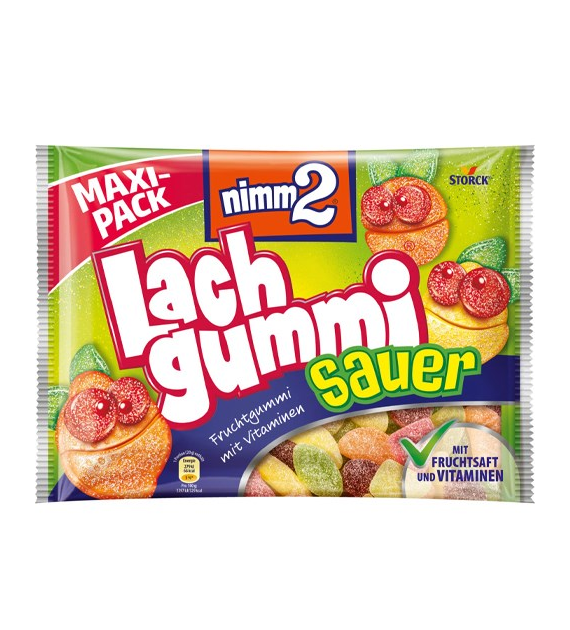 Nimm2 Lach Gummi Sauer 376g