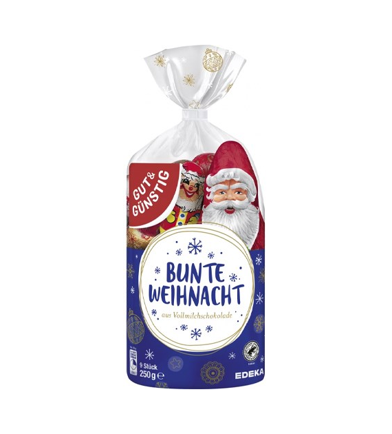 G&G Bunte Weihnacht Vollmilch Zestaw 250g