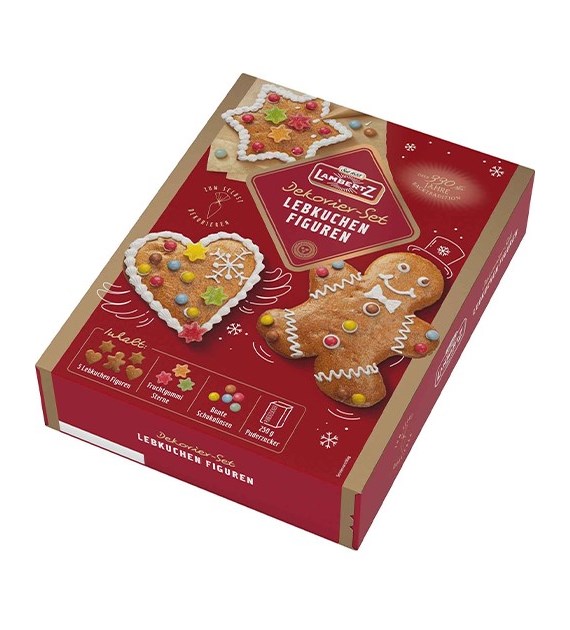 Lambertz Lebkuchen Figuren do Udekorowania 480g