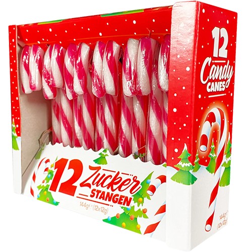 Candy Canes Zucker Stangen 12szt 144g