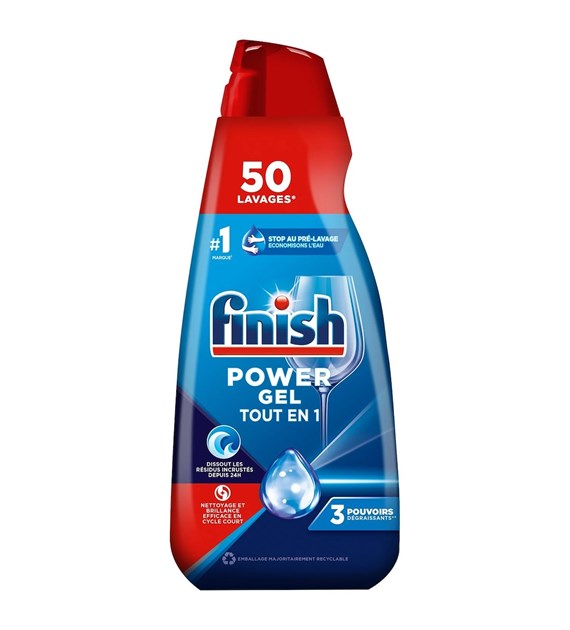 Finish All in 1 Max Power Gel 50 Cykli 1L