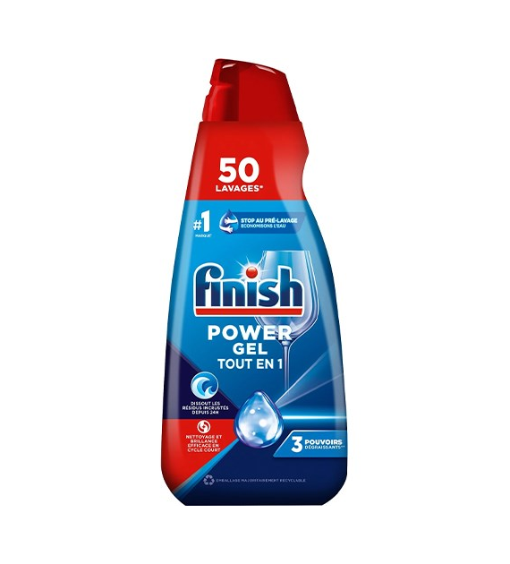 Finish All in 1 Max Power Gel 50 Cykli 1L