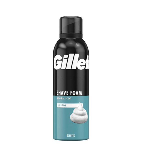 Gillette Original Scent Sensitive Pianka 200ml
