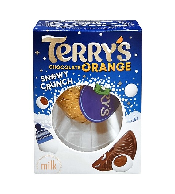 Terry's Chocolate Orange Snowy Crunch 147g PL