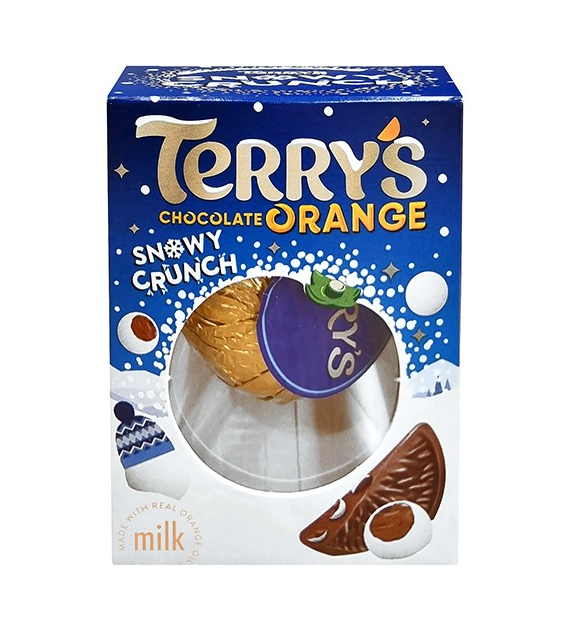 Terry's Chocolate Orange Snowy Crunch 147g PL