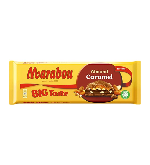 Marabou BIG Taste Almond Caramel Czekolada 300g