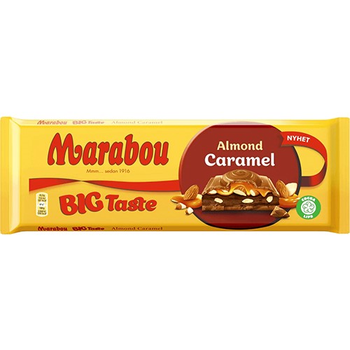 Marabou BIG Taste Almond Caramel Czekolada 300g