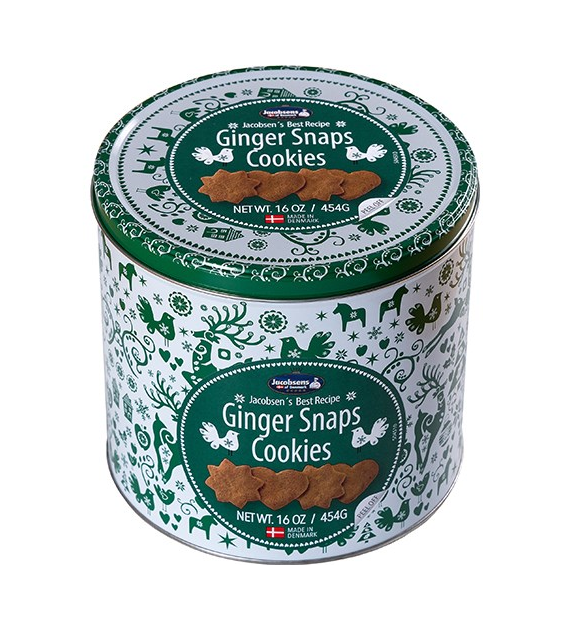 JB Ginger Snaps Cookies Ciastka Puszka 454g