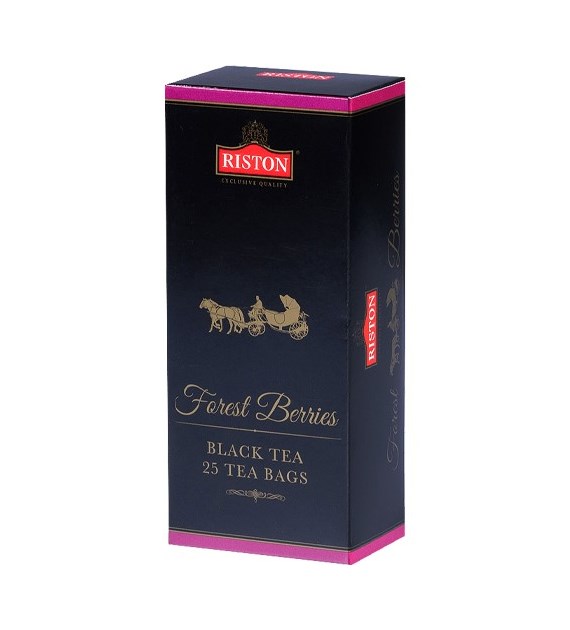 Riston Forest Berries Czarna Herbata 25szt 37,5g