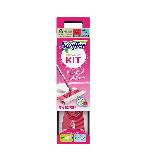 Swiffer Kit Limited Edition Dry 8szt + Wet 3szt