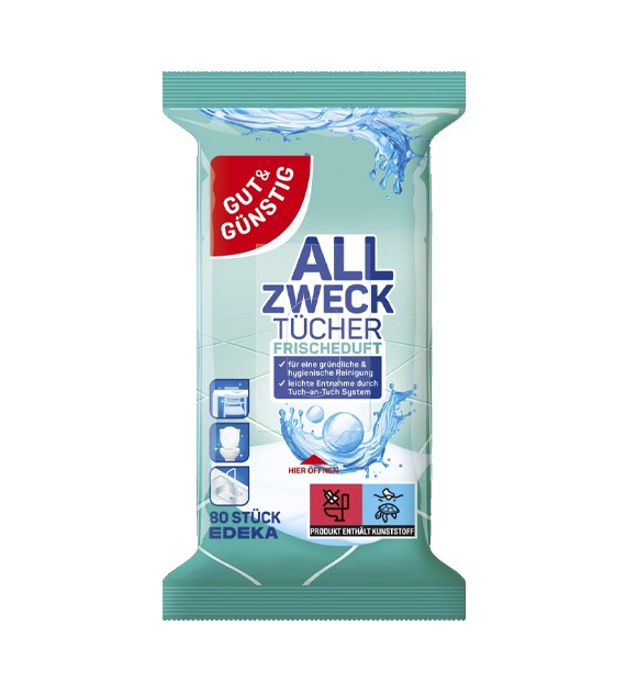 G&G Allzweck Tucher Frischeduft Chusteczki 80szt