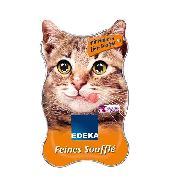 Edeka Feines Souffle mit Huhn in Eier dla Kota 85g