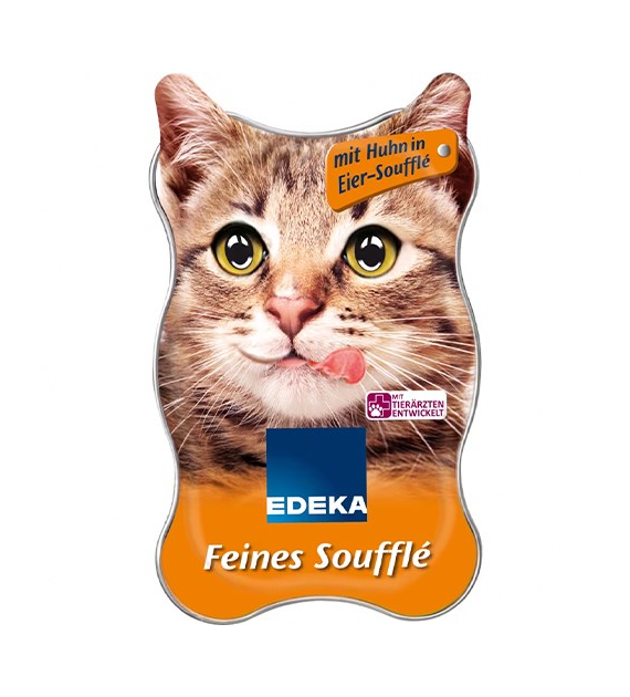 Edeka Feines Souffle mit Huhn in Eier dla Kota 85g