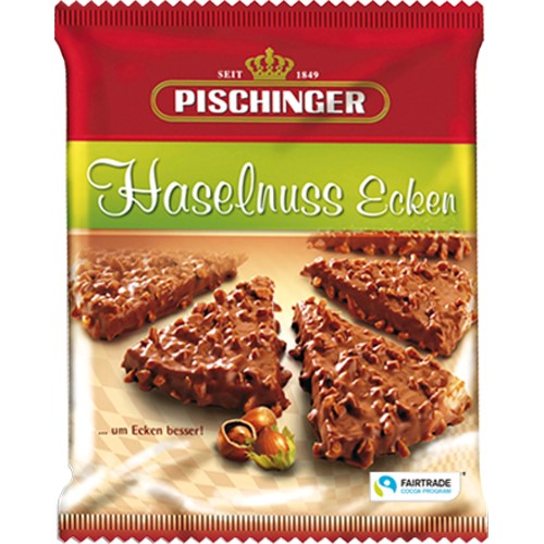 Pischinger Haselnuss Ecken Vollmilch Torcik 130g