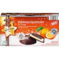 Goldora Edelmarzipantaler mit Orange 300g