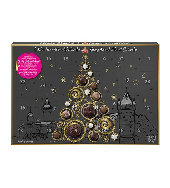 Wicklein Lebkuchen Adventskalender 335g