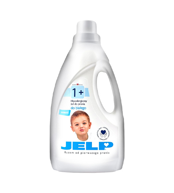 Jelp 1+ Hipoalergiczny Żel do Białego 18p 1,5L