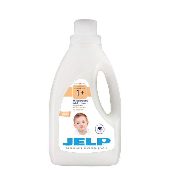 Jelp 1+ Hipoalergiczny Żel do Kolorów 18p 1,5L