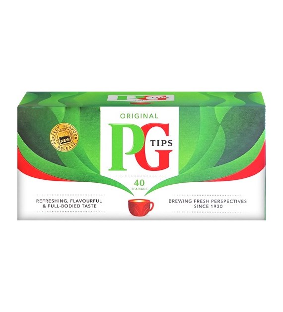 PG Tips Original Torebki Kwadratowe 40szt 116g
