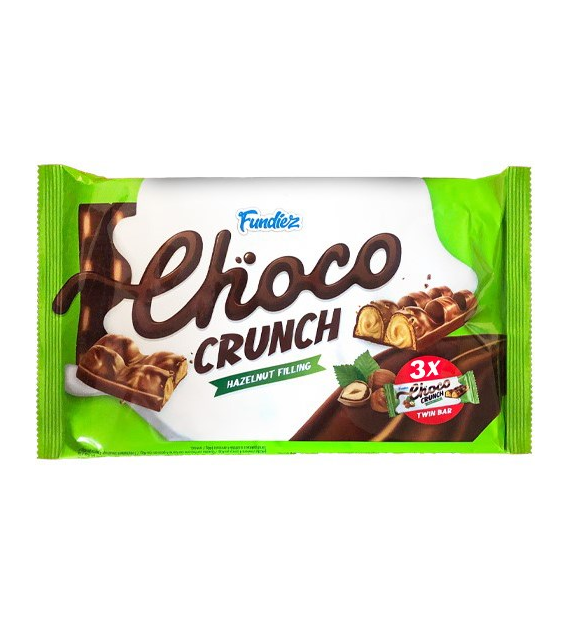 Fundiez Choco Crunch Hazelnut 3szt 135g