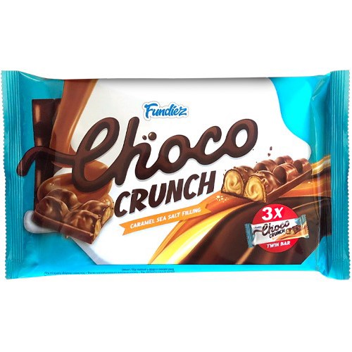 Fundiez Choco Crunch Caramel Sea Salt 3szt 135g