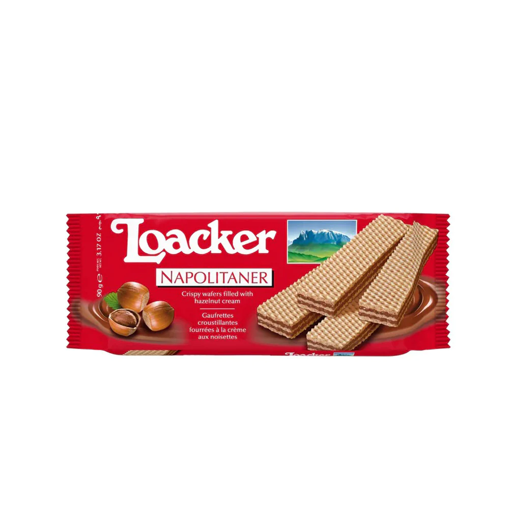 Loacker Classic Nepolitaner Wafelki 90g