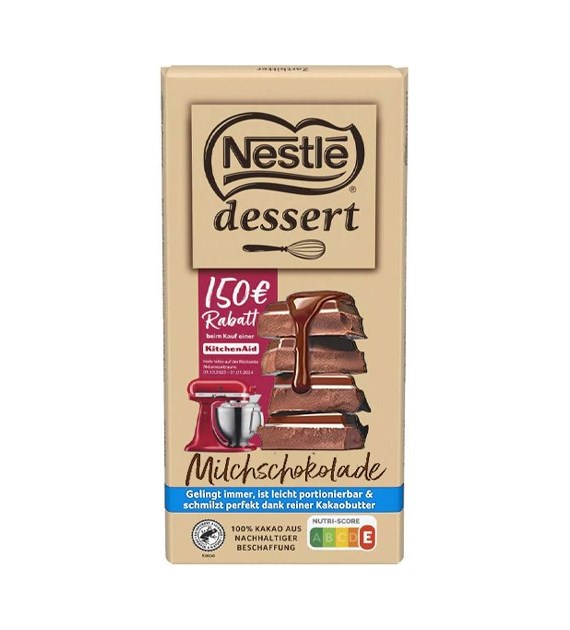 Nestle Dessert Milchschokolade 170g