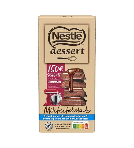 Nestle Dessert Milchschokolade 170g