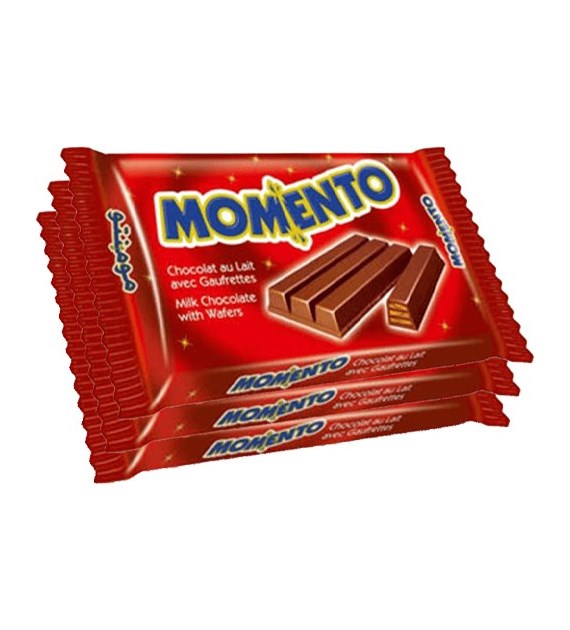 Momento Milk Chocolate with Wafers 3szt 99g