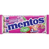 Mentos Erdbeer Mix 3x37,5g