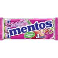 Mentos Erdbeer Mix 3x37,5g