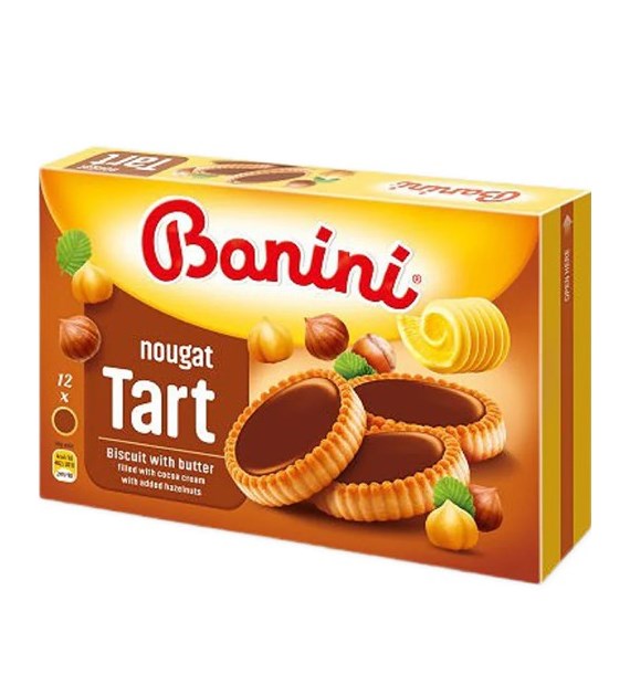 Banini Nougat Tart Ciastka 210g