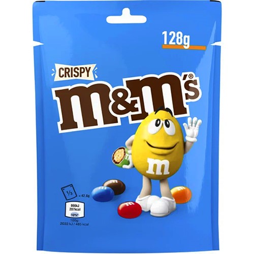 M&M's Crispy Draże 128g