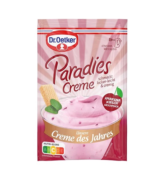 Dr.Oetker Paradies Creme Amarena Kirsch 56g