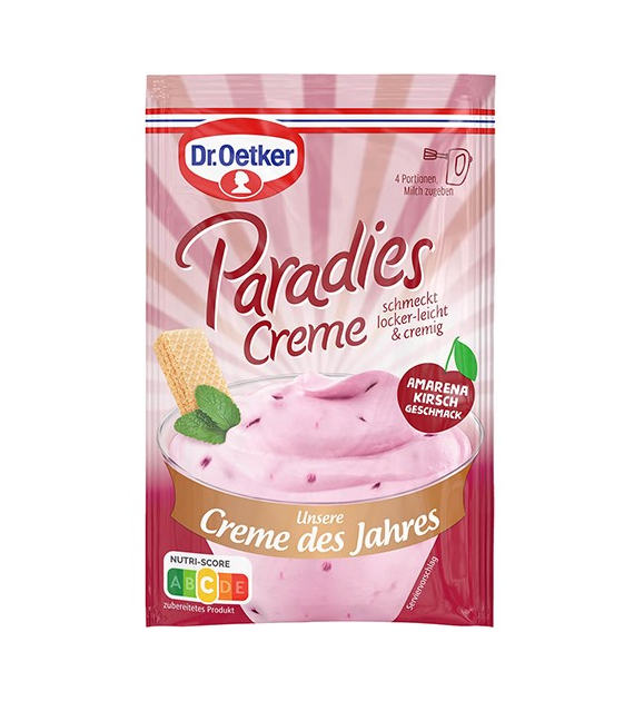 Dr.Oetker Paradies Creme Amarena Kirsch 56g