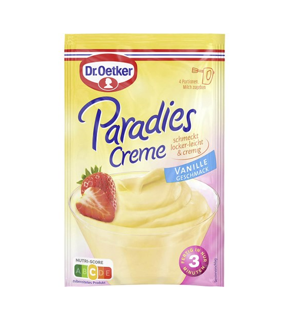 Dr.Oetker Paradies Creme Vanille 60g
