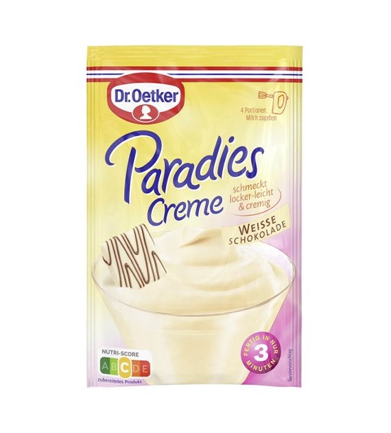 Dr.Oetker Paradies Creme Weisse Schokolade 70g