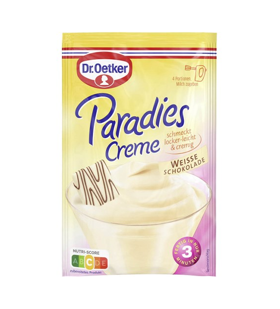 Dr.Oetker Paradies Creme Weisse Schokolade 70g