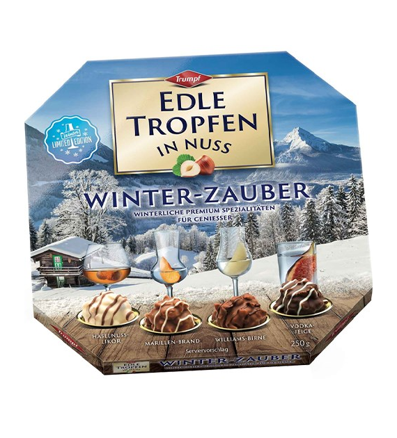Trumpf Edle Tropfen in Nuss Winter-Zauber 250g