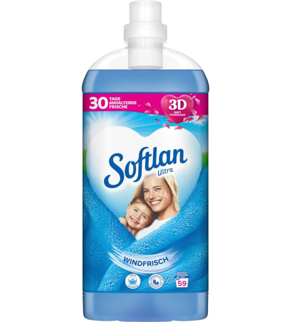 Softlan Ultra Windfrisch Płuk 59p 1,3L