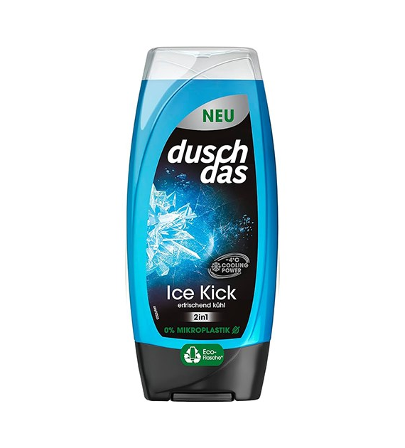 Dusch Das Ice Kick 2in1 Gel Szampon 225ml
