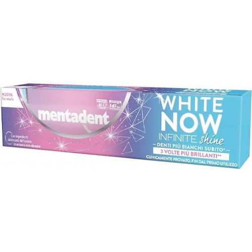 Mentadent White Now Infinite Shine Pasta 75ml