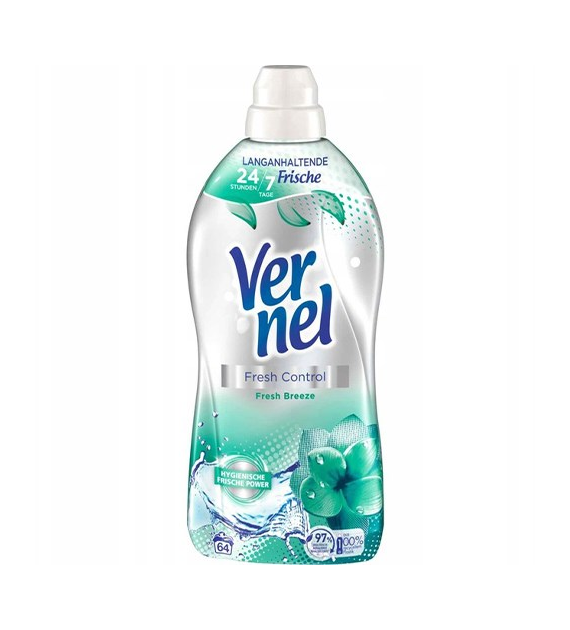 Vernel Fresh Control Fresh Breeze Płuk 64p 1,6L