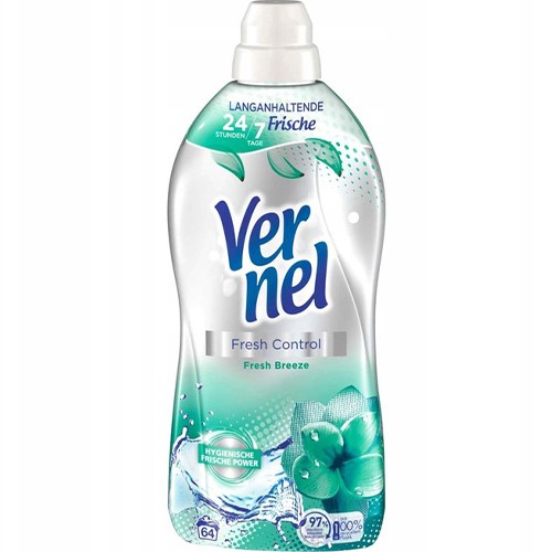 Vernel Fresh Control Fresh Breeze Płuk 64p 1,6L