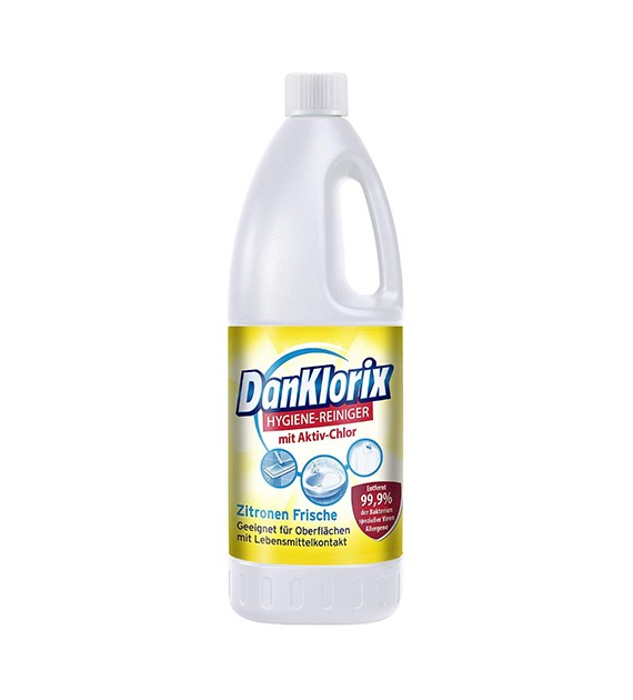 Dan Klorix Hygiene Reiniger Chlor Zitrone 1,5L