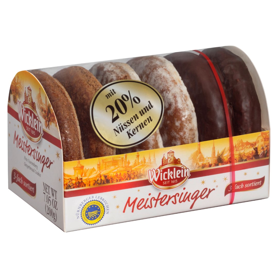 Wicklein Meistersinger Pierniki 3 Rodzaje 200g