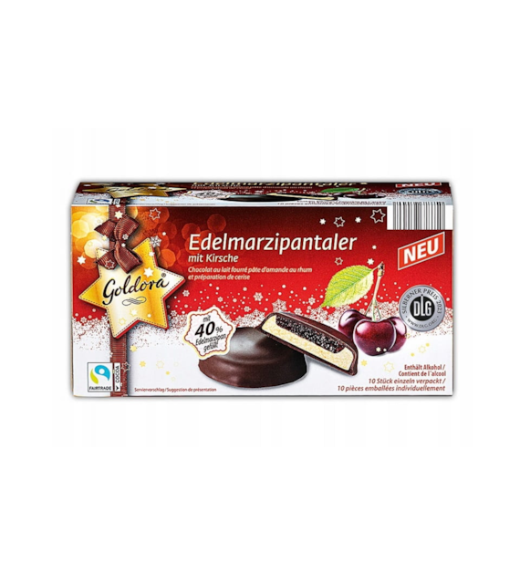 Goldora Edelmarzipantaler mit Kirsche 300g