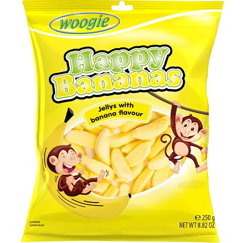 Woogie Happy Bananas 250g