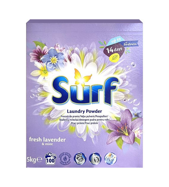 Surf Fresh Lavender & Mint Proszek 100p 5kg